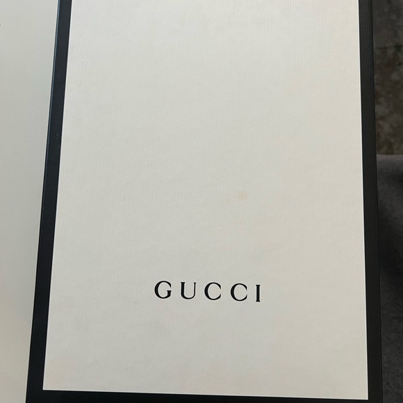 Gucci Mouton Loafer 37+ Ladies Red x White Vichy Tweed Horsebit - Hardly Worn - Picture 6 of 6